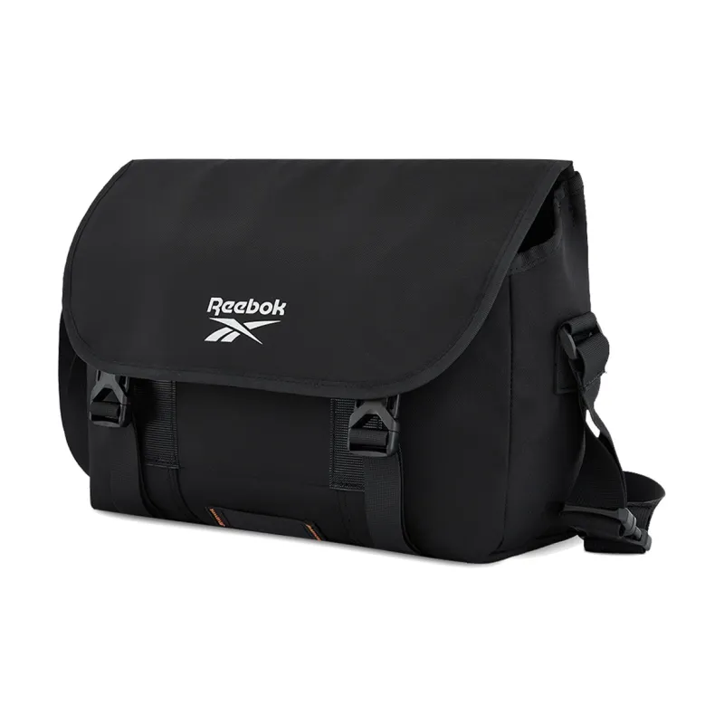 Reebok Fabric Shoulder Bag, Crossbody Bag, Messenger Bag Regular Unisex Black-6