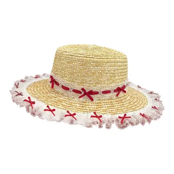 Mulinsen Straw Woven Bucket Hats Unisex
