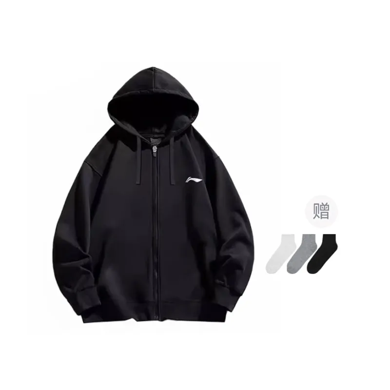 LiNing Jacket Fall Men's Standard Black-2