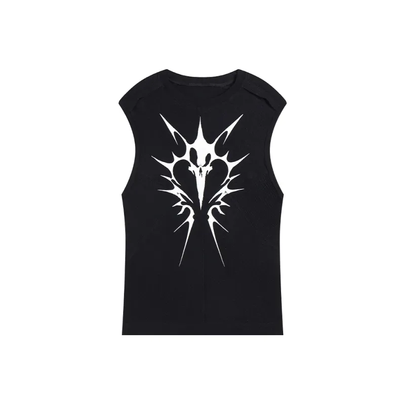 DND4DES Tank Tops Unisex Black-0