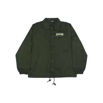 Thrasher Jacket Japan Version Unisex Army Green