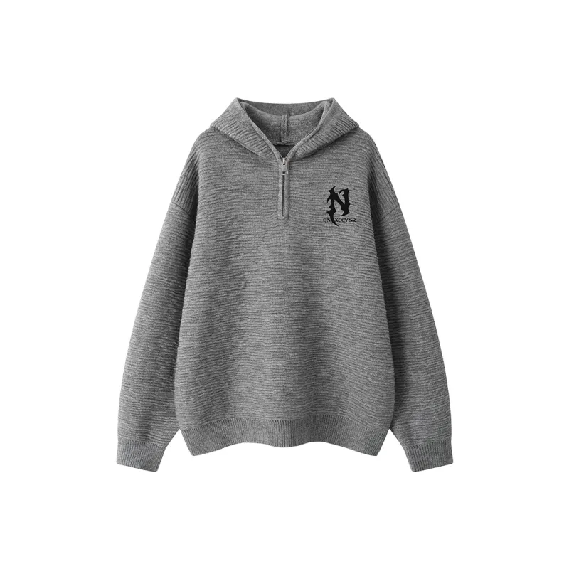 Qnxeey Sweaters Unisex-7