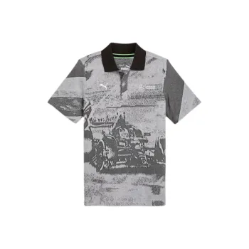 PUMA Mercedes-AMG Petronas F1® Men's Jacquard Polo