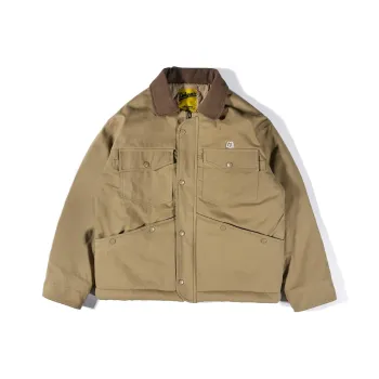 DAKYAM Loose Fit Jacket Men's Khaki
