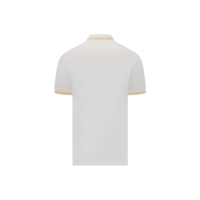 VERSACE Medusa Embroidered Short Sleeved Polo Shirt-1