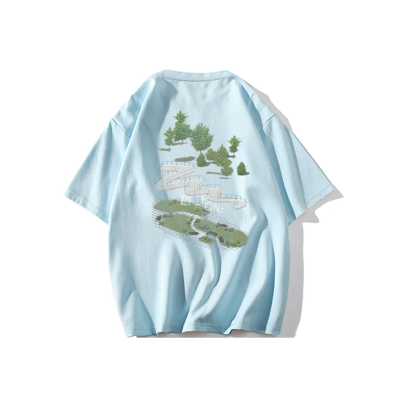 LTIFONE Casual Versatile T Shirt Unisex-5