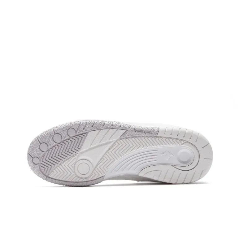 Le Coq Sportif Abrasion Resistant Slip Resistant Low Top Tennis Shoes Unisex White Gray-4