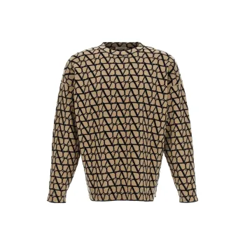 Valentino Toile Iconographe Crewneck Jumper
