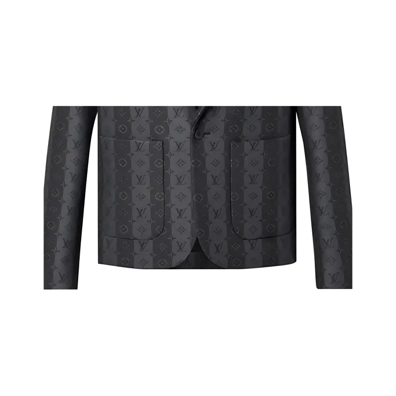 LOUIS VUITTON X Nigo Monogram Trunkstripes Pocket Jacket-3