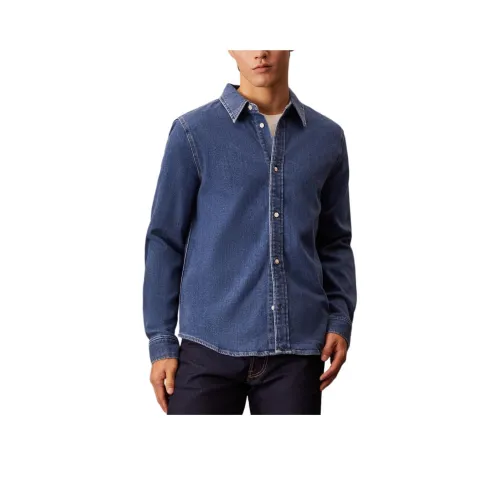 CALVIN KLEIN Shirt Men's Dark Blue