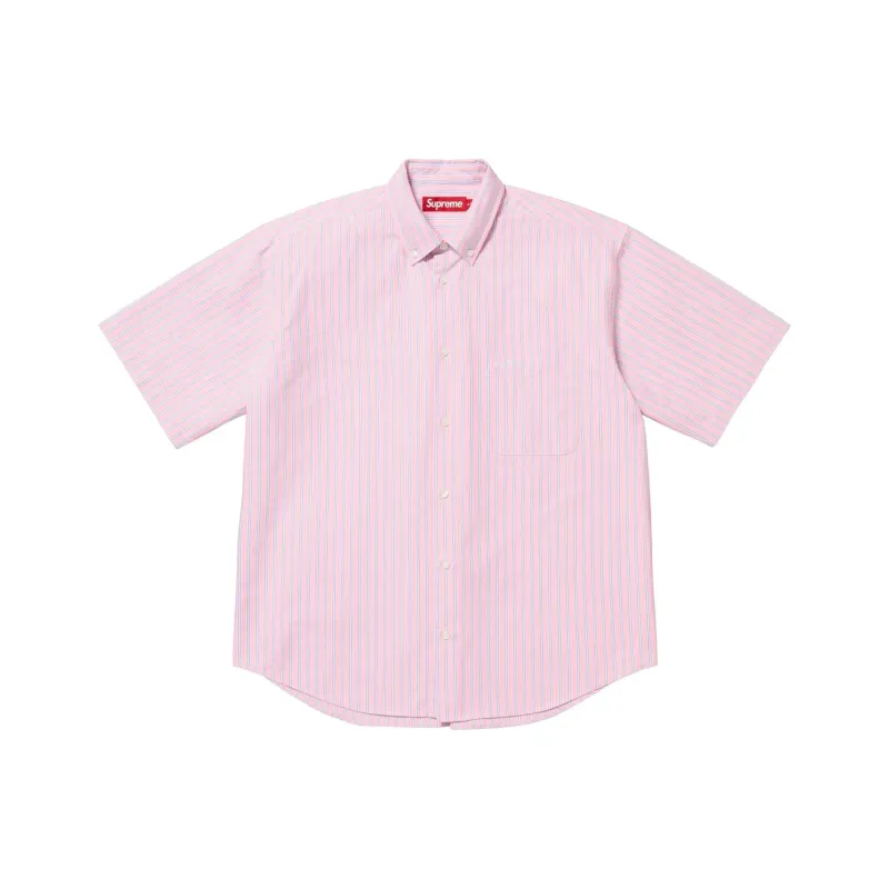 Supreme Loose Fit Oxford S/S Shirt-0
