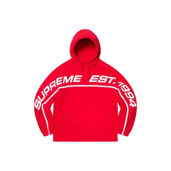 Supreme Polartec Half Zip Hooded Sweatshirt