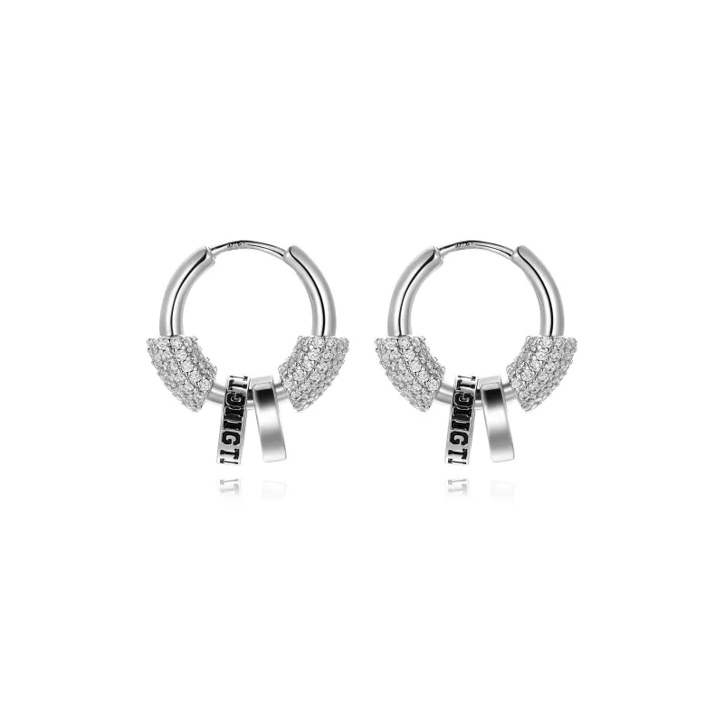 ICEGIANT S925 Silver Stud Earring Earrings Unisex-4