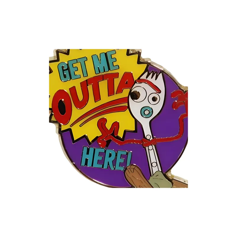 Disney Toy Story Characters T Shaped Pin Badges-3
