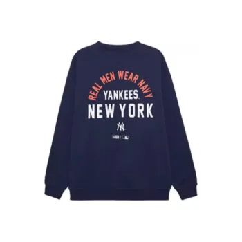 New Era x MLB New York Yankees FW24 Sweatshirt Unisex Navy Blue