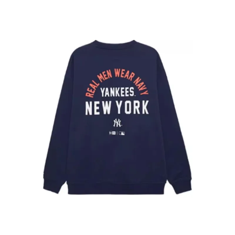 New Era x MLB New York Yankees FW24 Sweatshirt Unisex Navy Blue-0