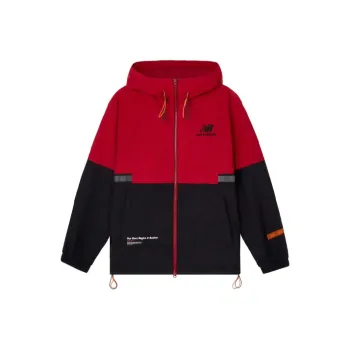 New Balance Jackets Unisex Black Red