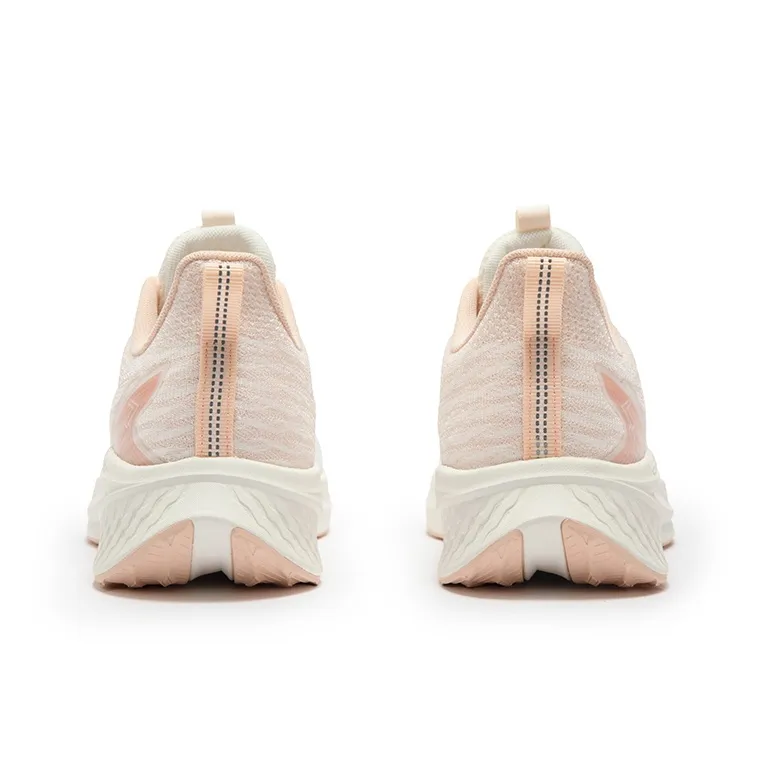 361° Wear resistant, Lightweight, Breathable, And Non slip. Low Top Running Shoes Women's White Pink-3