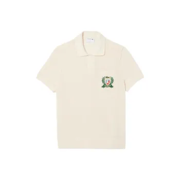 LACOSTE Textured Polo Shirt