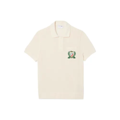 LACOSTE Textured Polo Shirt