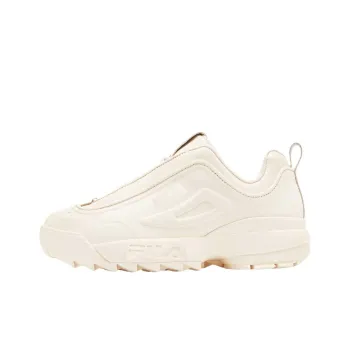 FILA Disruptor Zero Low Top Running Shoes Women's Ecru