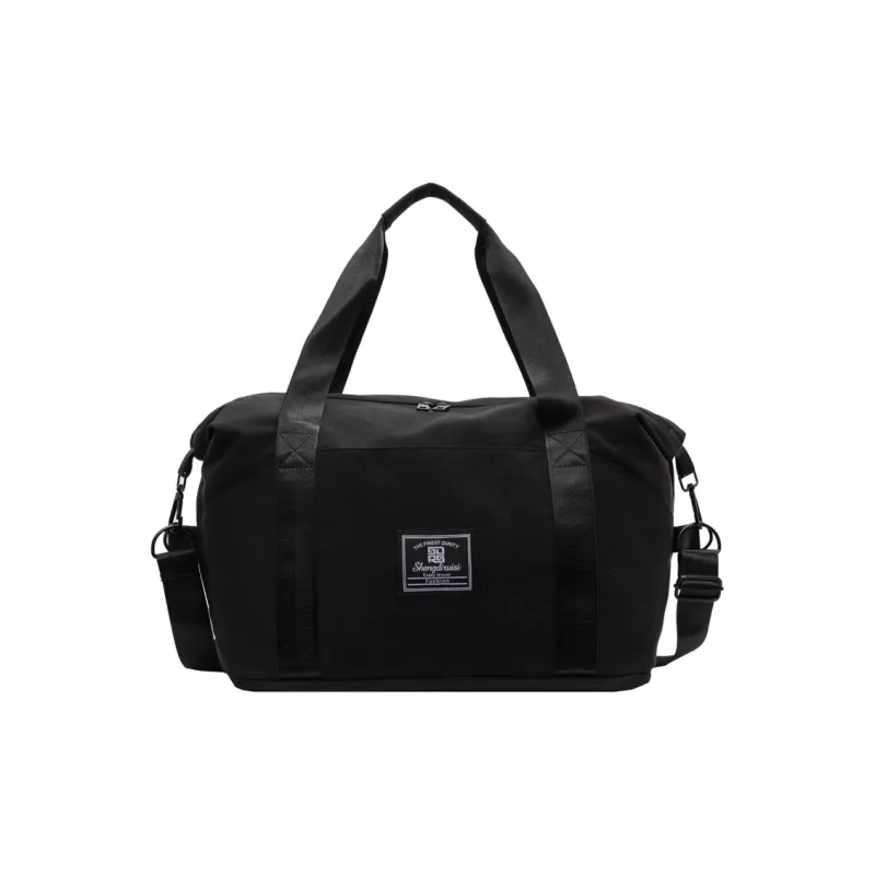 OUZIHUANG Oxford Travel Bag 30L Women's Multicolor-0