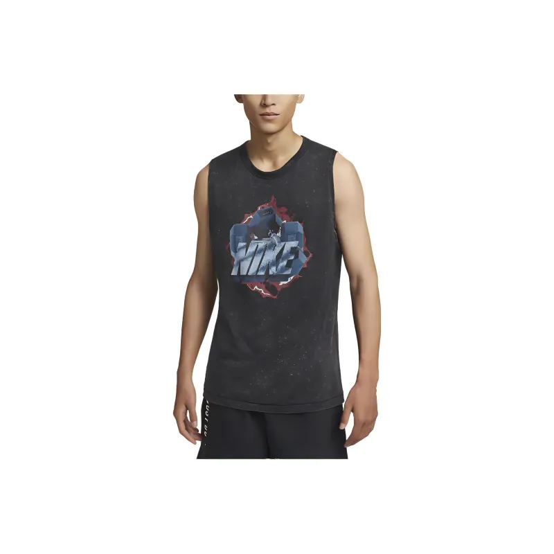 Nike Tank Tops Men Black-0