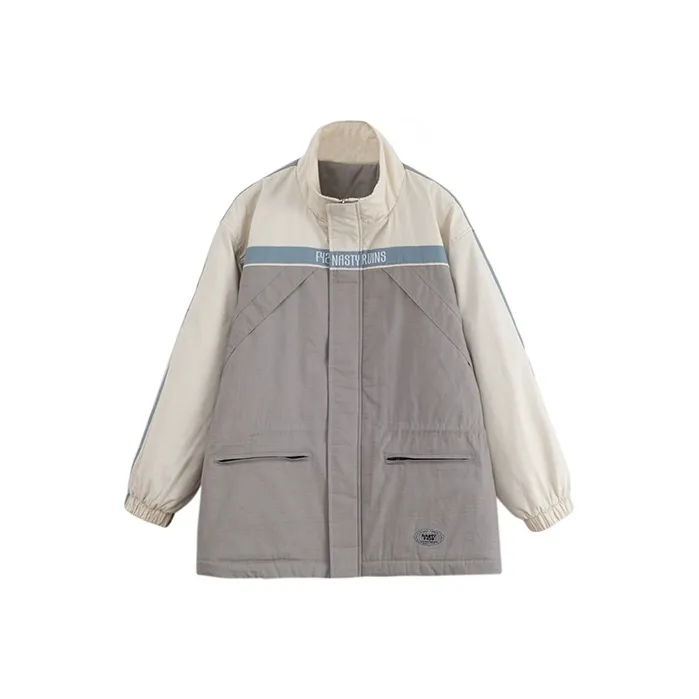 F426 Loose Fit Jacket Unisex Gray-0