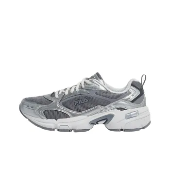 FILA Anti Slip Wear Resistant Low Top Casual Shoes Unisex Gray