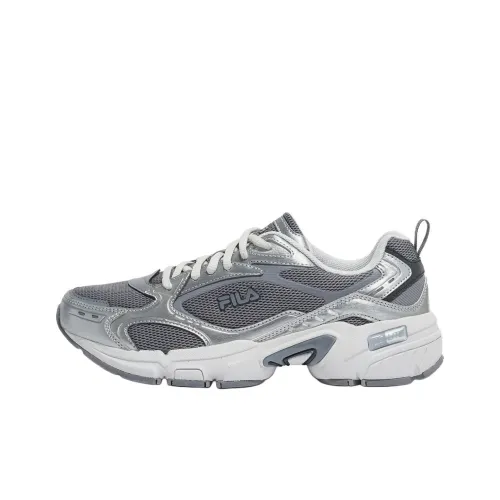 FILA Anti Slip Wear Resistant Low Top Casual Shoes Unisex Gray