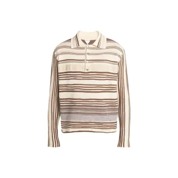 Bottega Veneta Polo Shirt Men's Beige