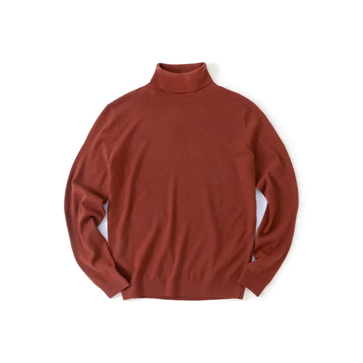 Mr.Bu Sweater Men's Warm Brick Red-0