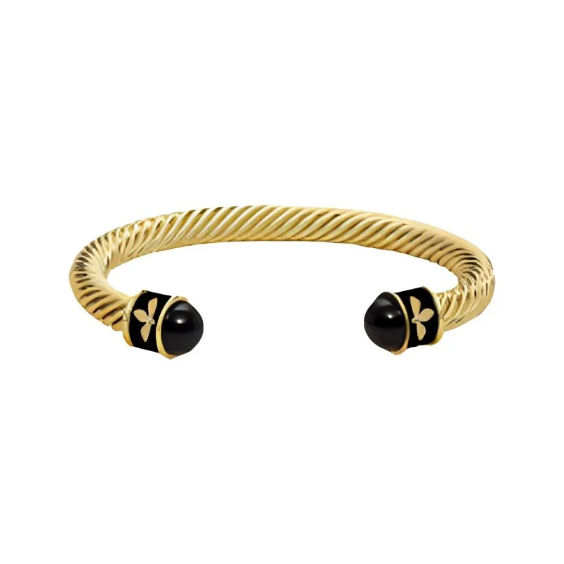 Halcyon Days Brass Bangles Unisex-0