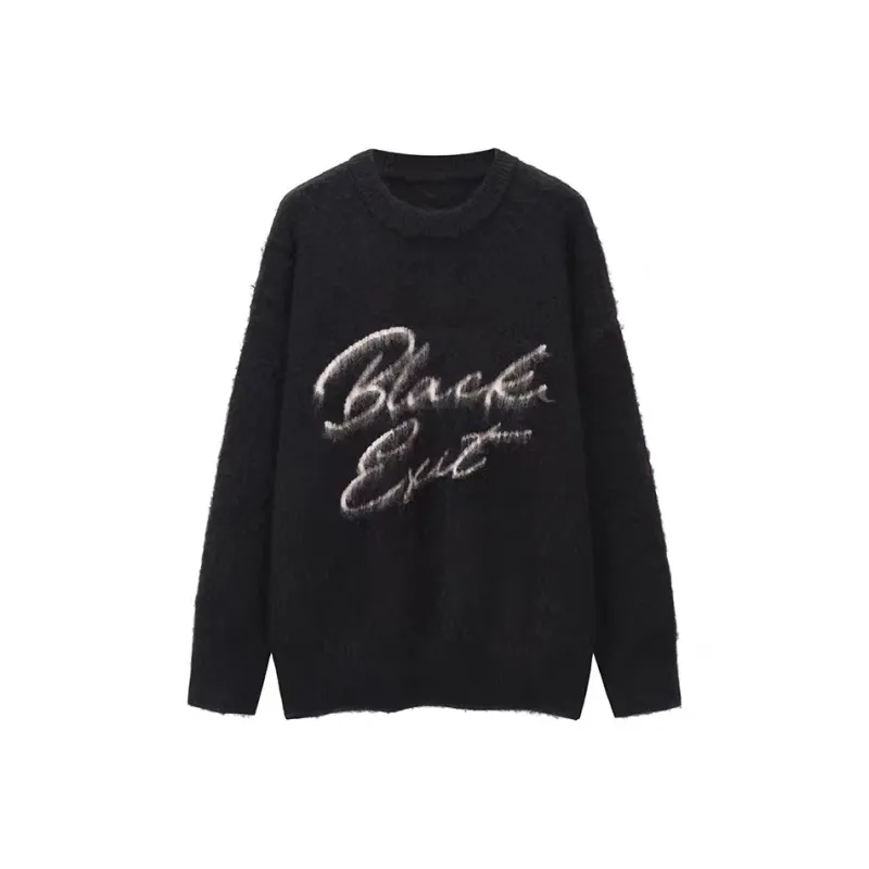 BLACK OF EXIT Sweaters Unisex-0