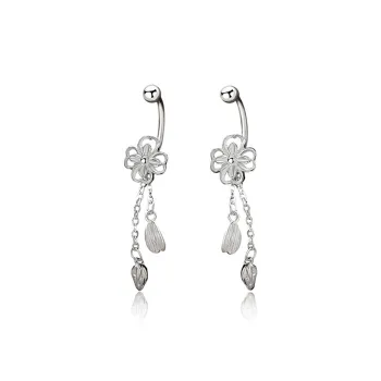 AIDIER 999 Fine Silver Earrings Women's