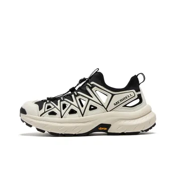 MERRELL Slip Resistant, Waterproof, And Breathable River Trekking Shoes Unisex Beige White Black