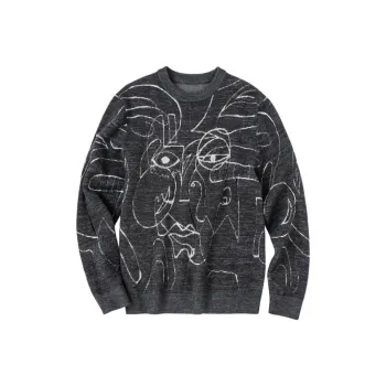 Mr.Bu Sweater Men's Galaxy Gray