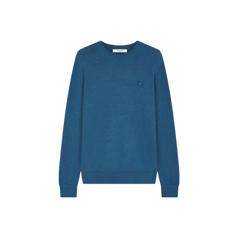 Maison Kitsune Logo appliqué Jumper-0