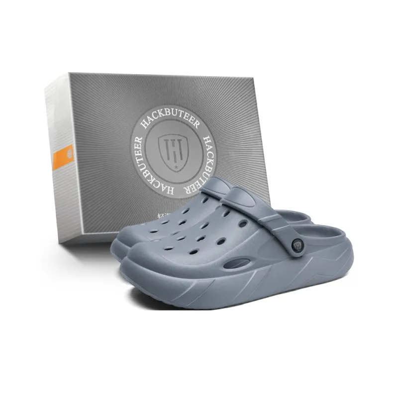 HACKBUTEER Closed Toe Slippers Unisex-15