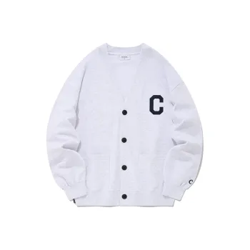 COVERNAT Knitwear Unisex Lime Gray