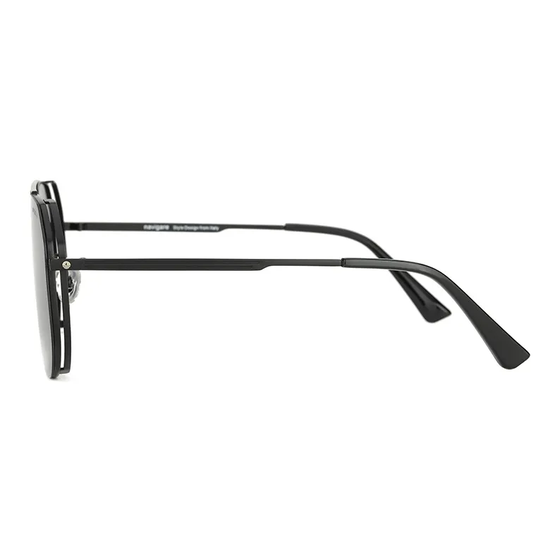 NAVIGARE Plate Frame Aviator Sunglasses Unisex-5