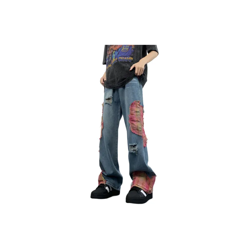 TESTUNG Fashion Essentials Jeans Unisex Blue Glamor-0