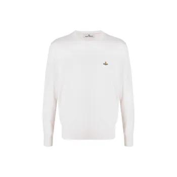 Vivienne Westwood Orb Embroidered Long-Sleeved Jumper