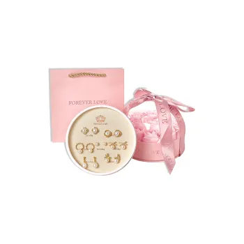 Taste The Color Pearl Stud Earrings Women's