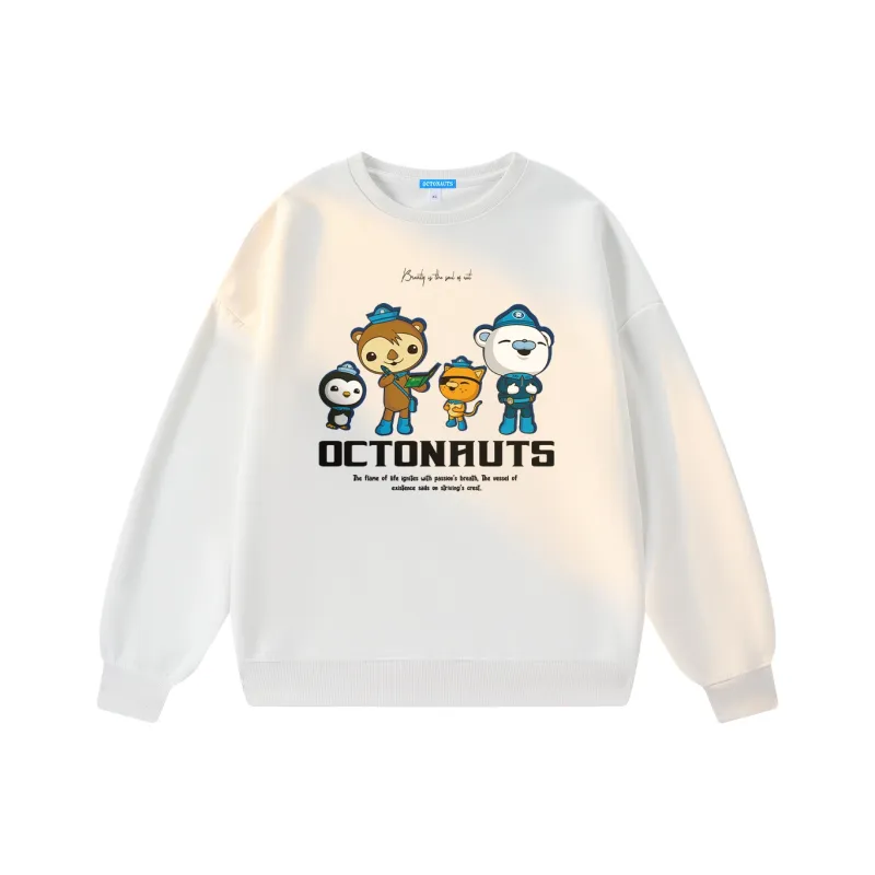 Small Columns Under The Sea Sweatshirt Unisex-0