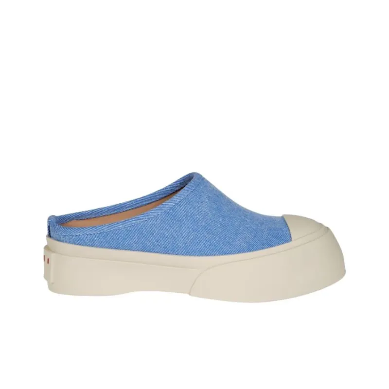 MARNI Closed Toe Slippers Women's Blue-1