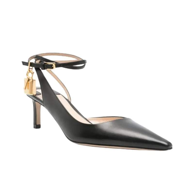 TF High Heels 6.5cm Women's Black-2