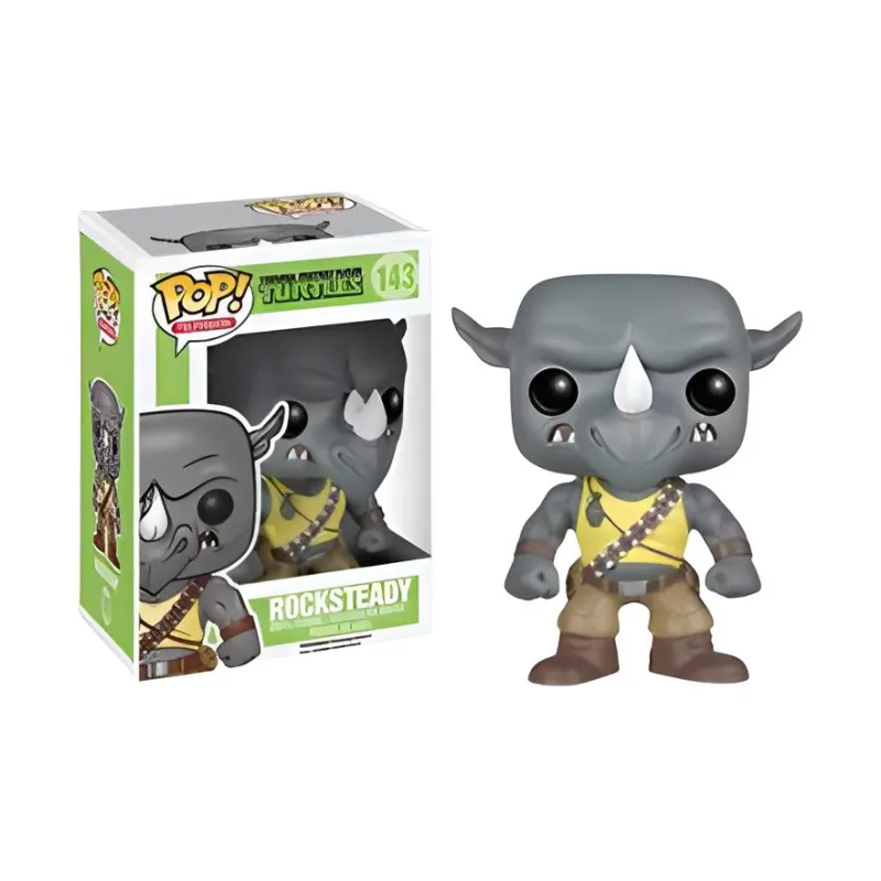 Funko Pop! Television Teenage Mutant Ninja Turtles Rocksteady Figure #143-0