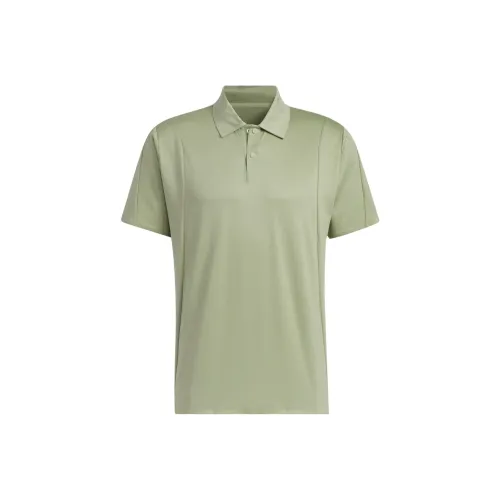 Adidas Wuji Series WUJI COOL POLO SHIRT Polo Shirt Men's Tent Green