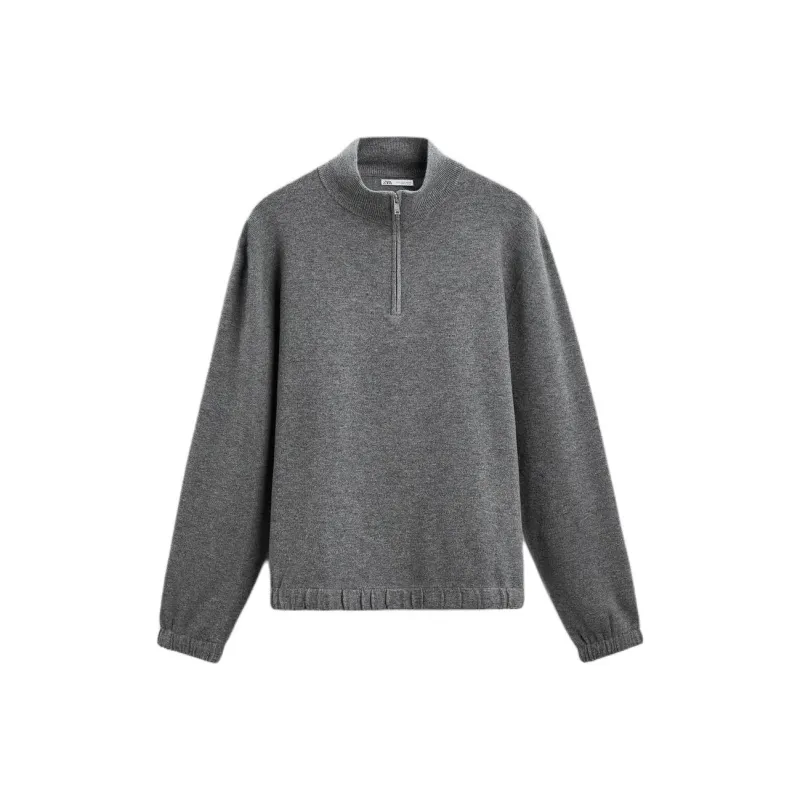 ZARA Sweaters Men Gray-0